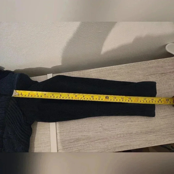 BLUE WILLIS Indigo Womens Large L Jacket Sweater BLAZER style button up. - Picture 6 of 6